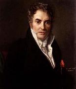 Francois Joseph Navez Portrait of Jacques-Louis David oil
